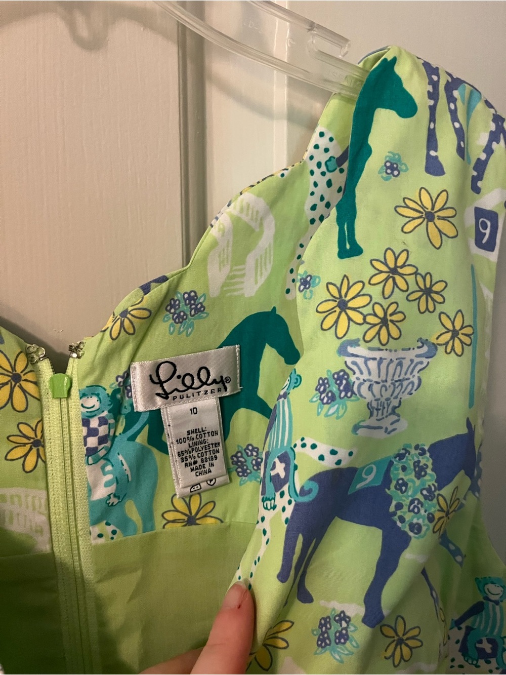Vintage Lilly Pulitzer Kentucky Derby dress - Picture 2 of 5